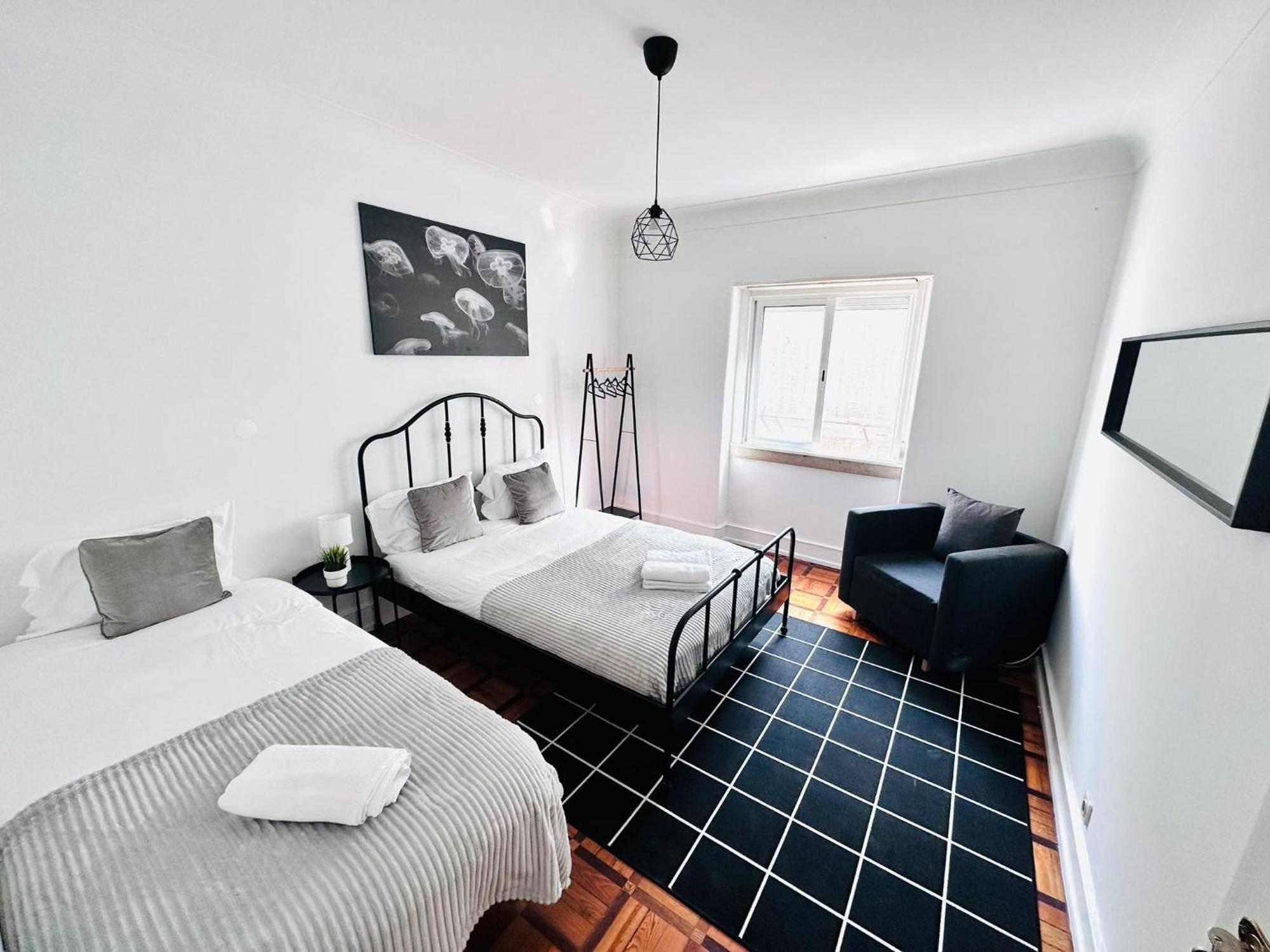 Hostel Rooms, Location For Tourists Lissabon